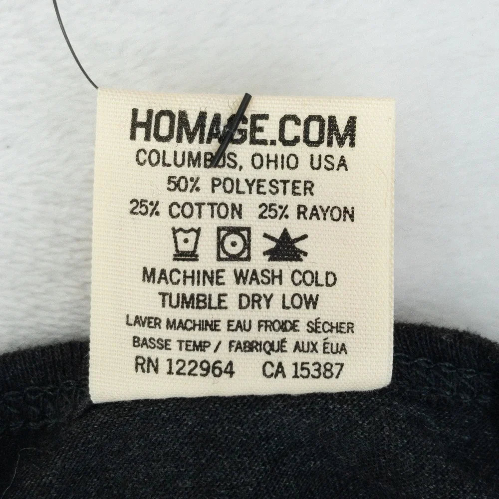 Homage Ohio State One Piece Kids 0-3M Charcoal Grey Short Sleeve Snap Buckeye